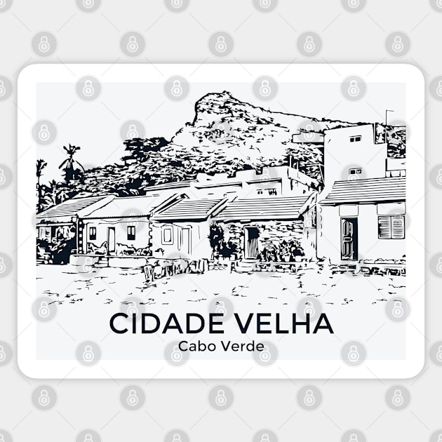 Cidade Velha - Cabo Verde Sticker by Lakeric